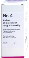 NR.4 Kalium chloratum D 6 spag.Glückselig